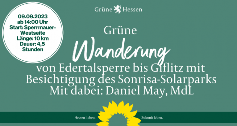Grüne Wanderung am Samstag, den 09.09.2023