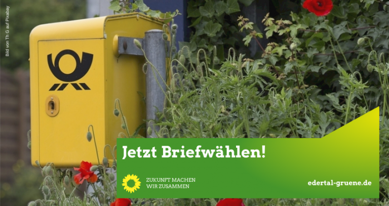 Briefwahl jetzt! So geht es.